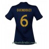 Frankrike Matteo Guendouzi 6 Hjemme VM 2022 - Dame Fotballdrakt